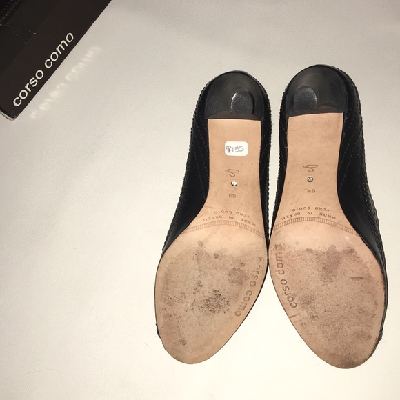 Corso Como Leather Heels - Picture 7 of 8